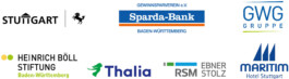Die Hauptsponsoren der Stuttgarter Kriminächte 